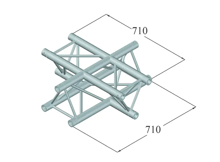 ALUTRUSS TRILOCK 6082AC-41 SU 4-way cross 